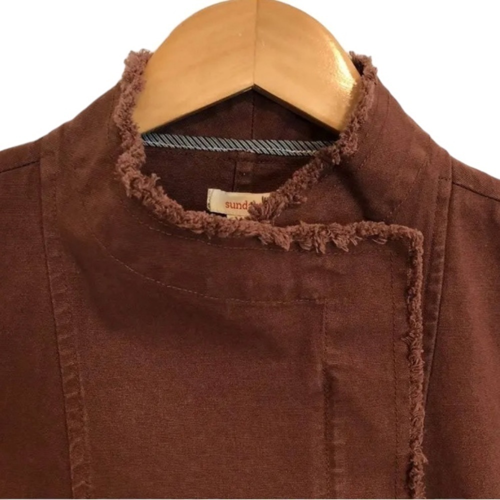 NWT Sundance Sacred Earth Raw Hem Jacket - Picture 3 of 6